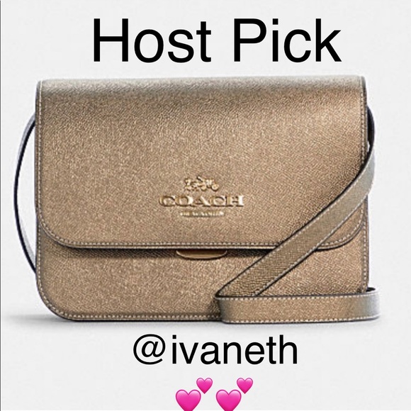 Coach Brynn Crossbody Metallic Factory Sealed NWT *SALE* - Picture 1 of 12